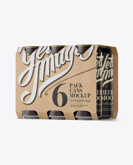 Want to impress your clients or fellow friends? 230 Best Drink Six Pack Mockup Templates Free Premium