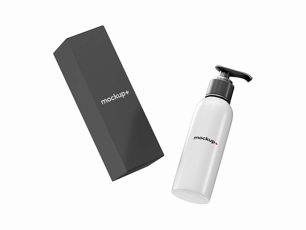 15+ Download Bottle Box Mockup Psd Free&nbsp;PSD