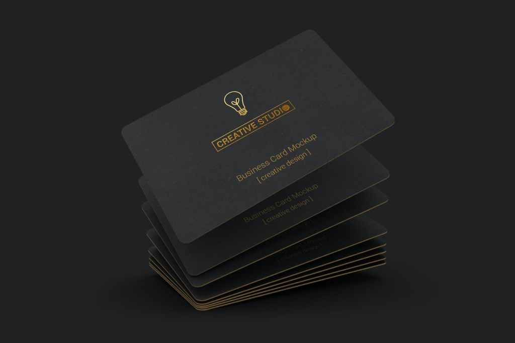 16+ Download Free Black And Gold Business Card Mockup&nbsp;PSD