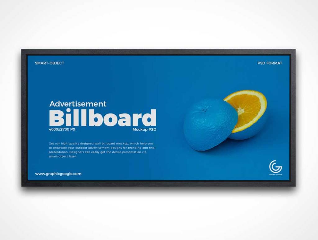 37+ Download Billboard 6X3 Mockup Free&nbsp;PSD
