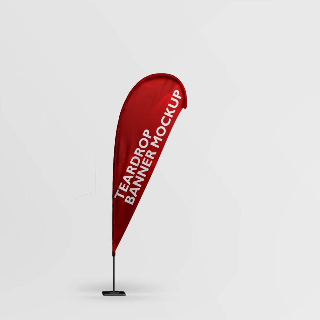 39+ Download Flag Banner Mockup Free&nbsp;PSD
