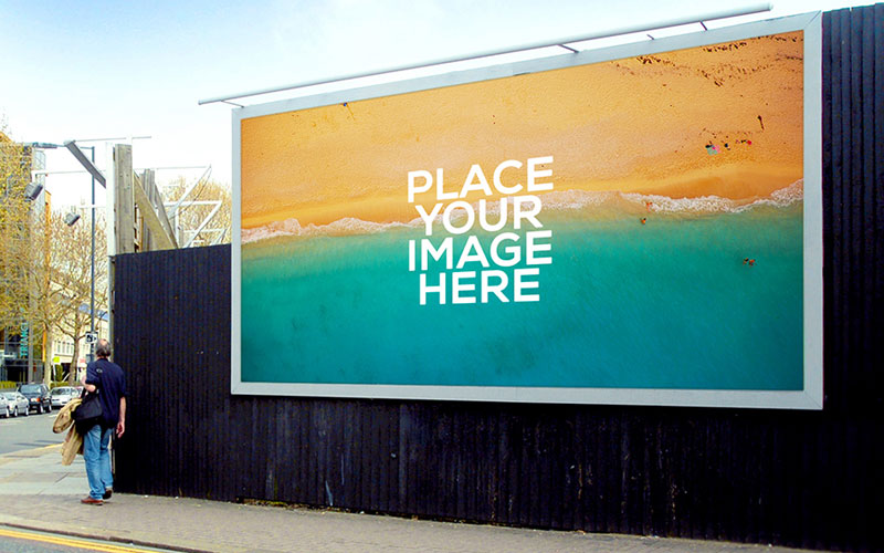 42+ Download Billboard 3X6 Mockup Free PSD