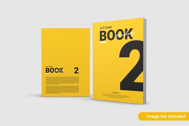32+ Download Free Book Cover Mockup Photoshop PSD