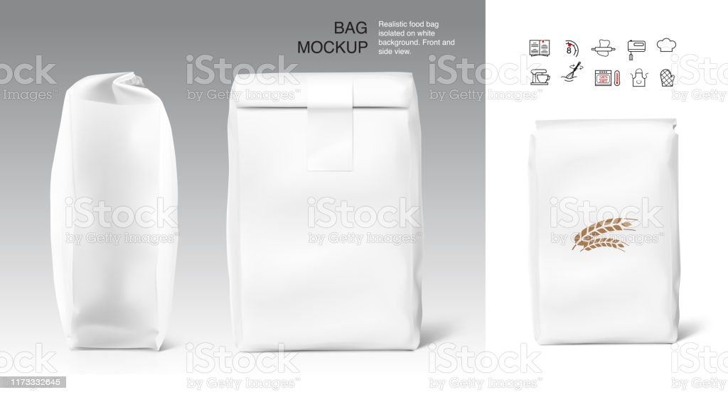 33+ Download Flour Bag Mockup Free PSD