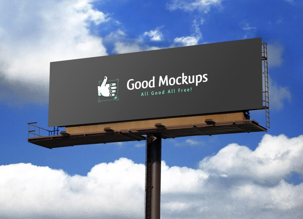 17+ Download Free Psd Billboard Mockup PSD