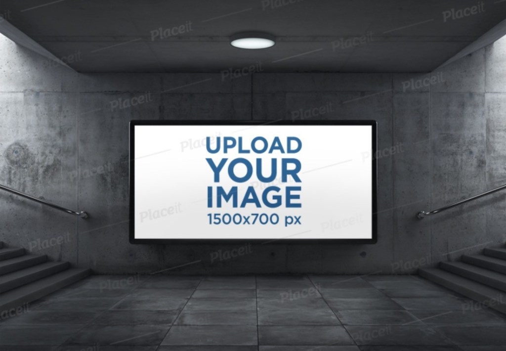 15+ Download Billboard Wall Mockup Free&nbsp;PSD