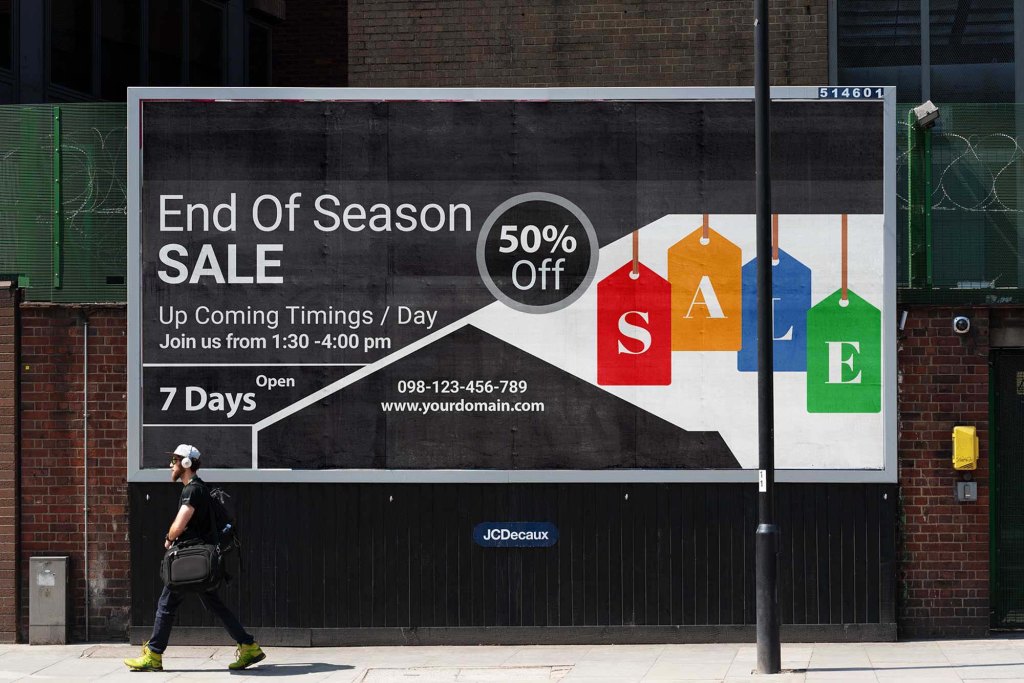 41+ Download Street Banner Mockup Free PSD