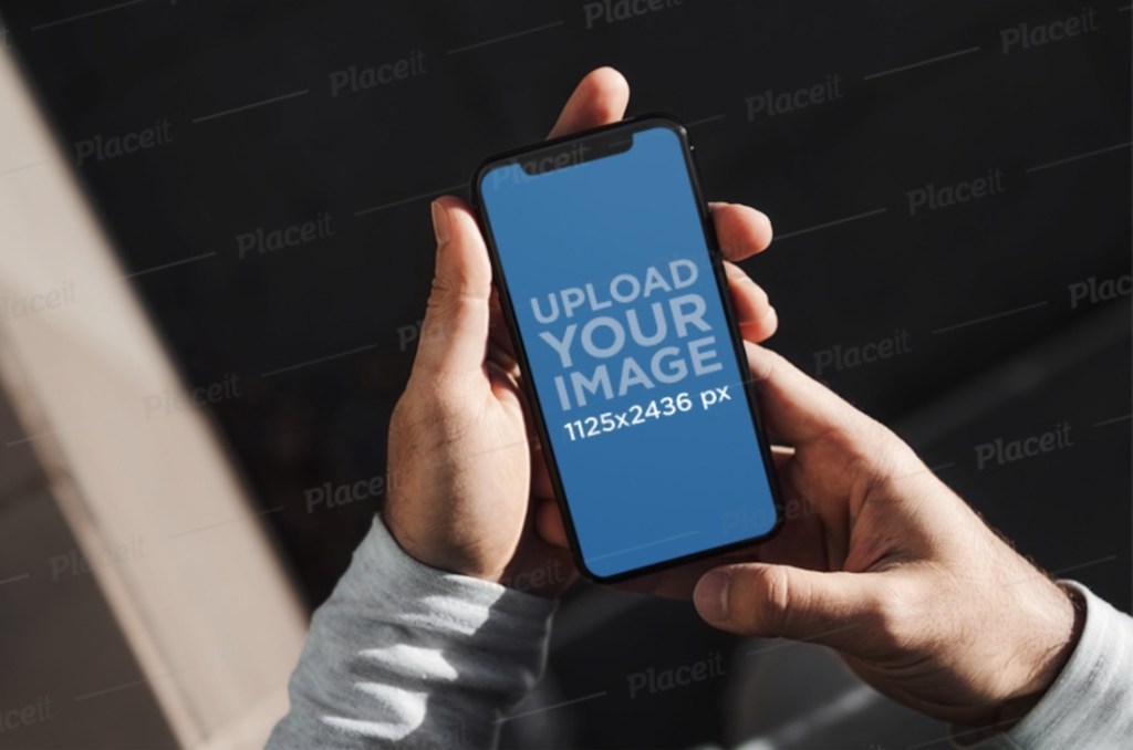 18+ Download Phone In Hand Mockup Free&nbsp;PSD