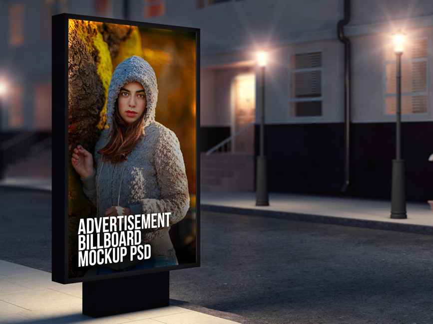 19+ Download Street Billboard Mockup Free&nbsp;PSD