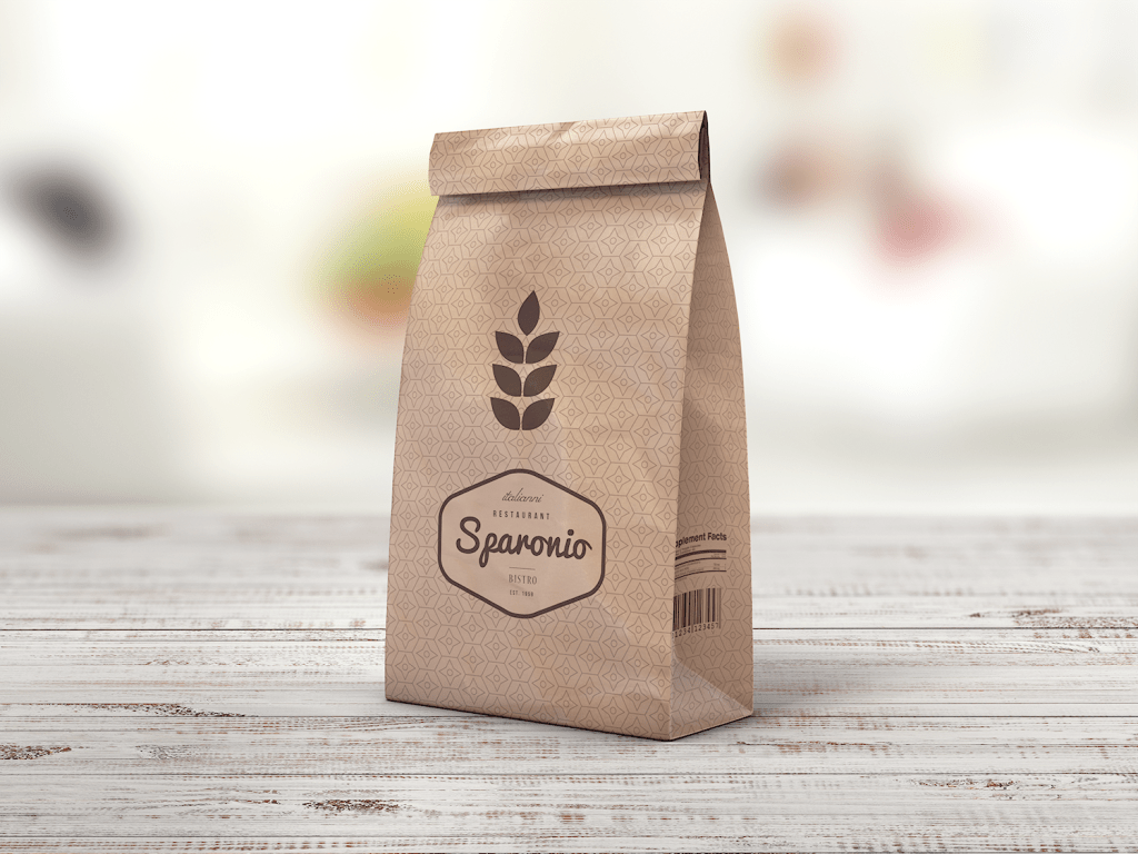 12+ Download Flour Bag Psd Mockup Free PSD