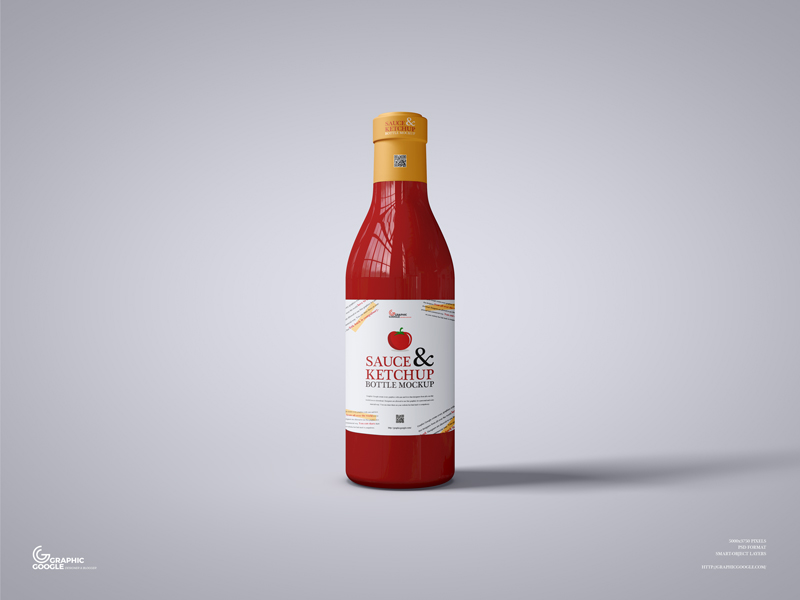43+ Download Sauce Bottle Mockup Free&nbsp;PSD