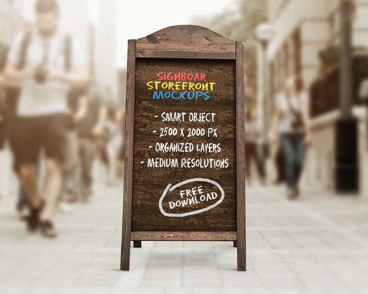 40+ Download Chalkboard Mockup Free PSD