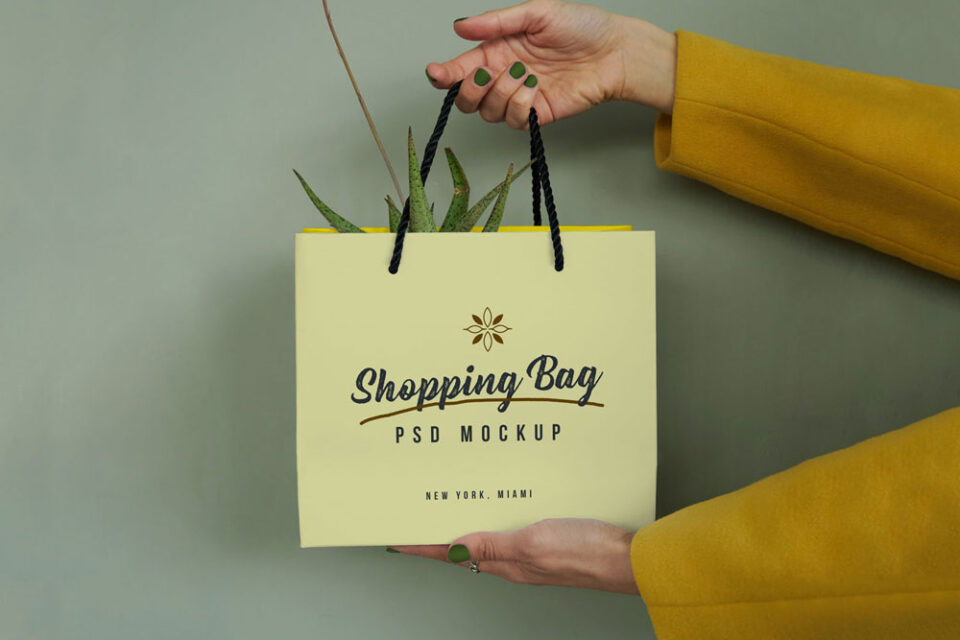45+ Download Shopping Bag Mockup Free Psd&nbsp;PSD