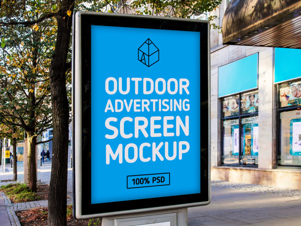 27+ Download Advertising Mockups Mockup&nbsp;PSD