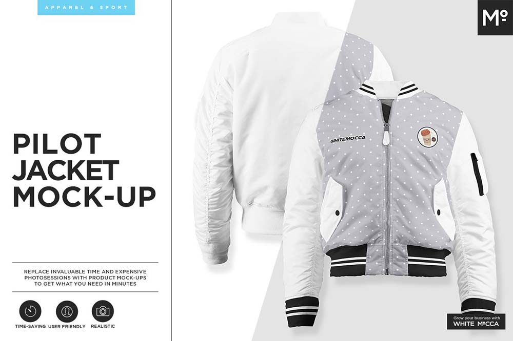 21+ Download Varsity Jacket Mockup Free PSD