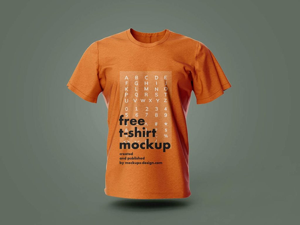 29+ Download Free 3D T-Shirt Mockup Psd&nbsp;PSD