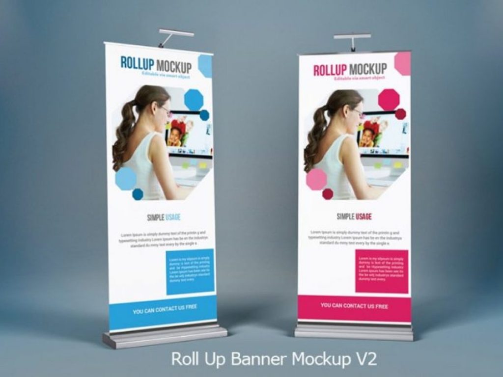 50+ Download Web Banner Mockup Psd Free PSD