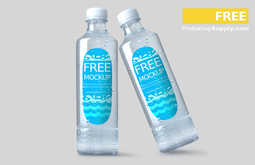 47+ Download Water Bottle Mockup Psd PSD