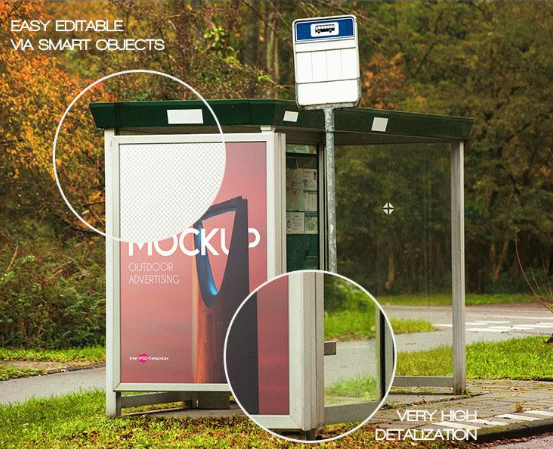 50+ Download Road Banner Mockup Free PSD