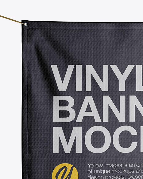 16+ Download Vinyl Banner Mockup Psd Free&nbsp;PSD